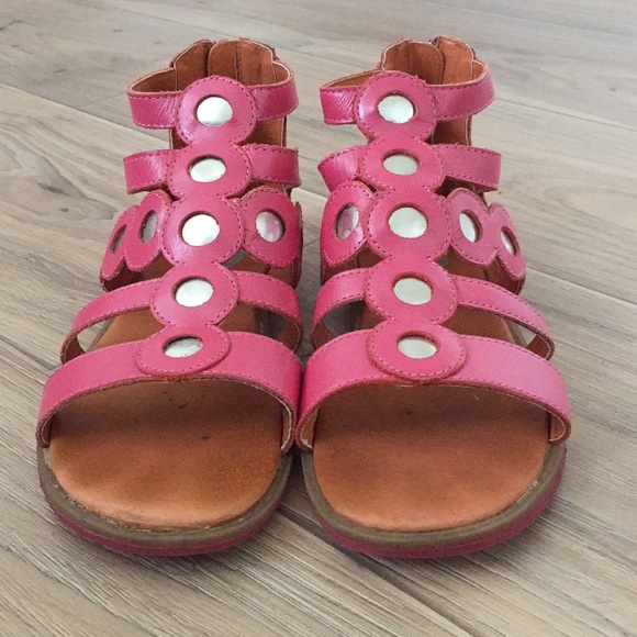 Girls Pink gladiator sandals UMI kids - Picture 6 of 8